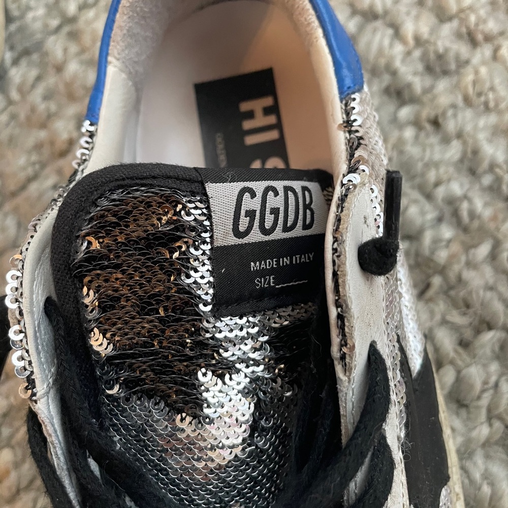 Sequin Platform Golden Goose - Picture 5 of 9